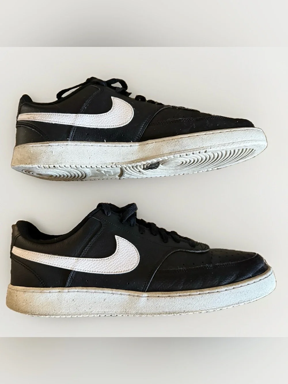 Nike Court Vision Low Next Nature Men’s Size 12 Black White